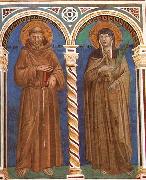 Saint Francis and Saint Clare Giotto